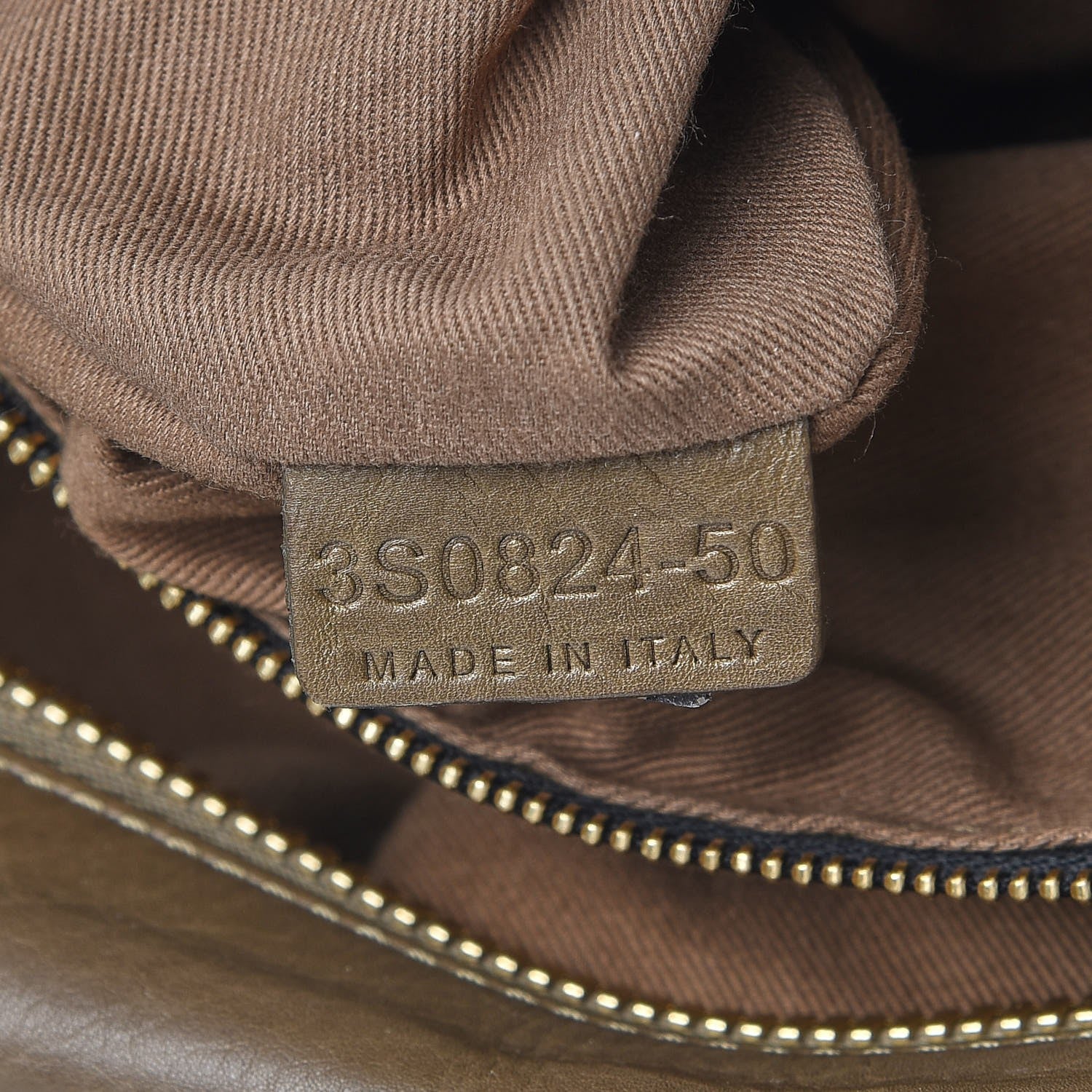 Chloe Calfskin Medium Kira Bowler Tote Khaki 7 of 16