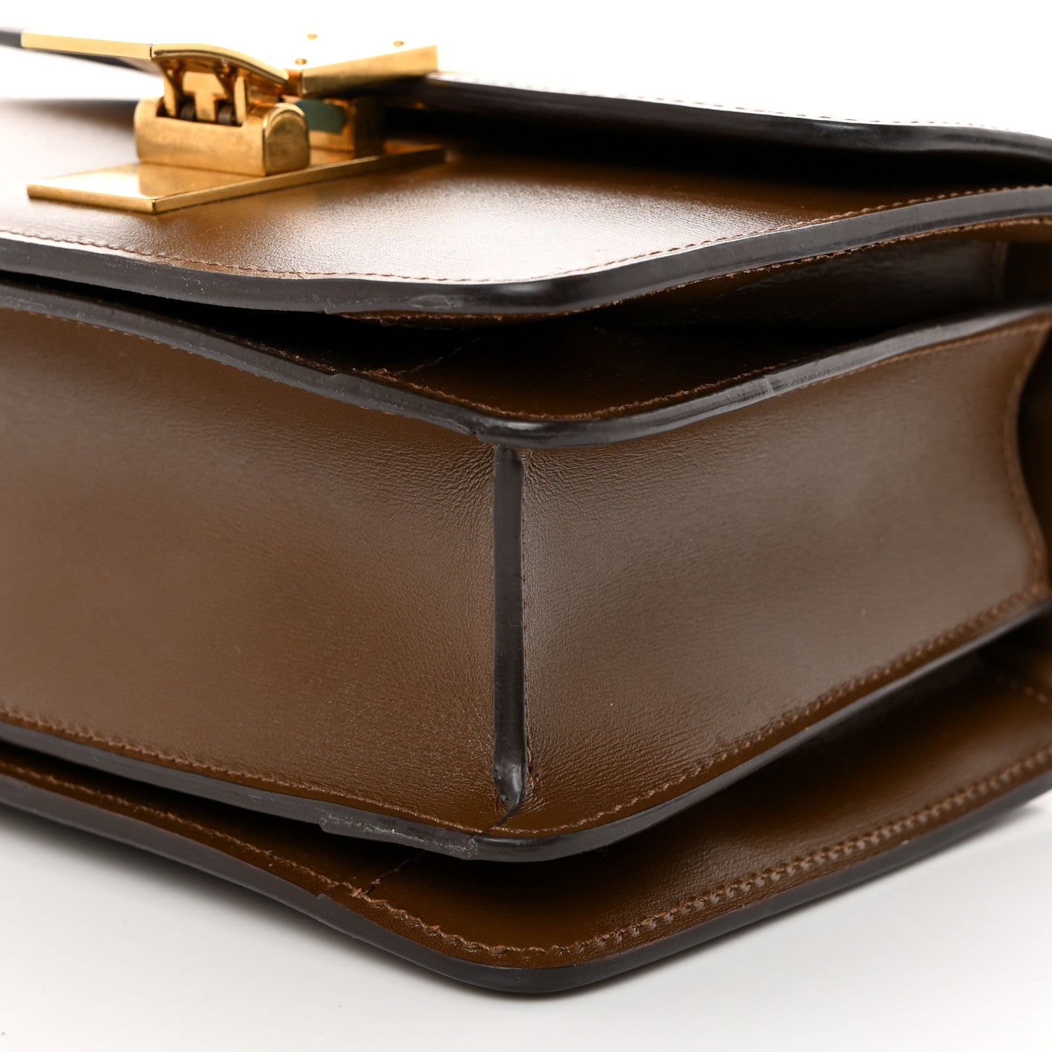 Celine Smooth Calfskin Small Classic Box Flap Bag Camel 10 of 10