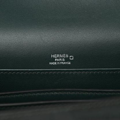 Hermes Matte Alligator Lizard Mini Sac Roulis Ombre Vert Fonce 6 of 11