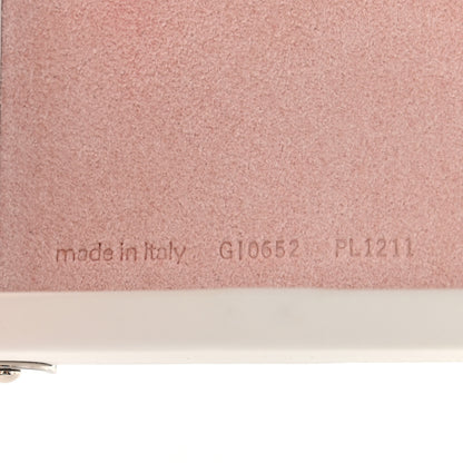 Louis Vuitton Calfskin Mirror Monogram Etched Jewelry Box Trunk White 8 of 9