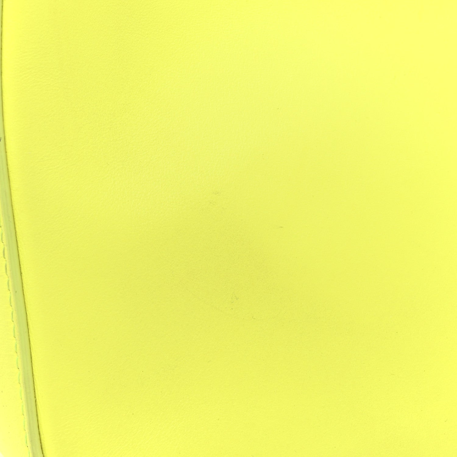 Givenchy Smooth Calfskin Small Moon Cut Out Shoulder Bag Fluo Yellow 13 of 23
