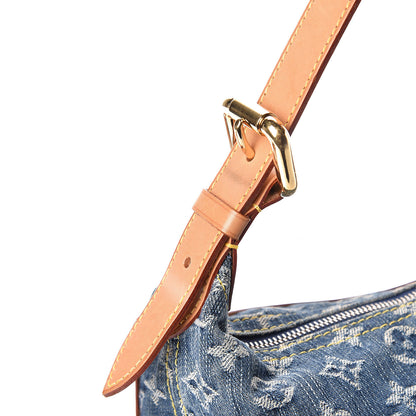 Louis Vuitton Monogram Denim Baggy PM Blue 11 of 17