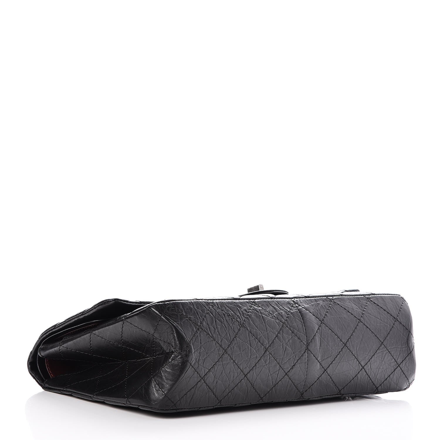 Chanel Aged Calfskin Quilted 2.55 Reissue 227 Flap Black 4 of 8