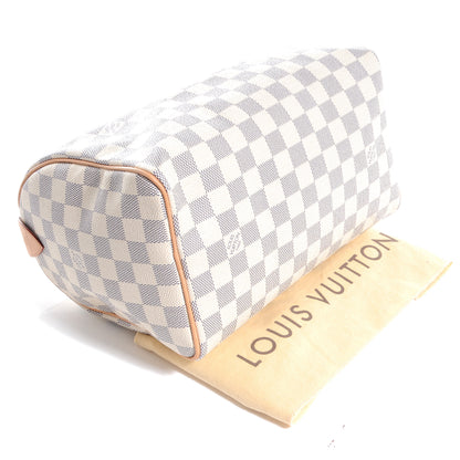 Louis Vuitton Damier Azur Speedy 25 4 of 8