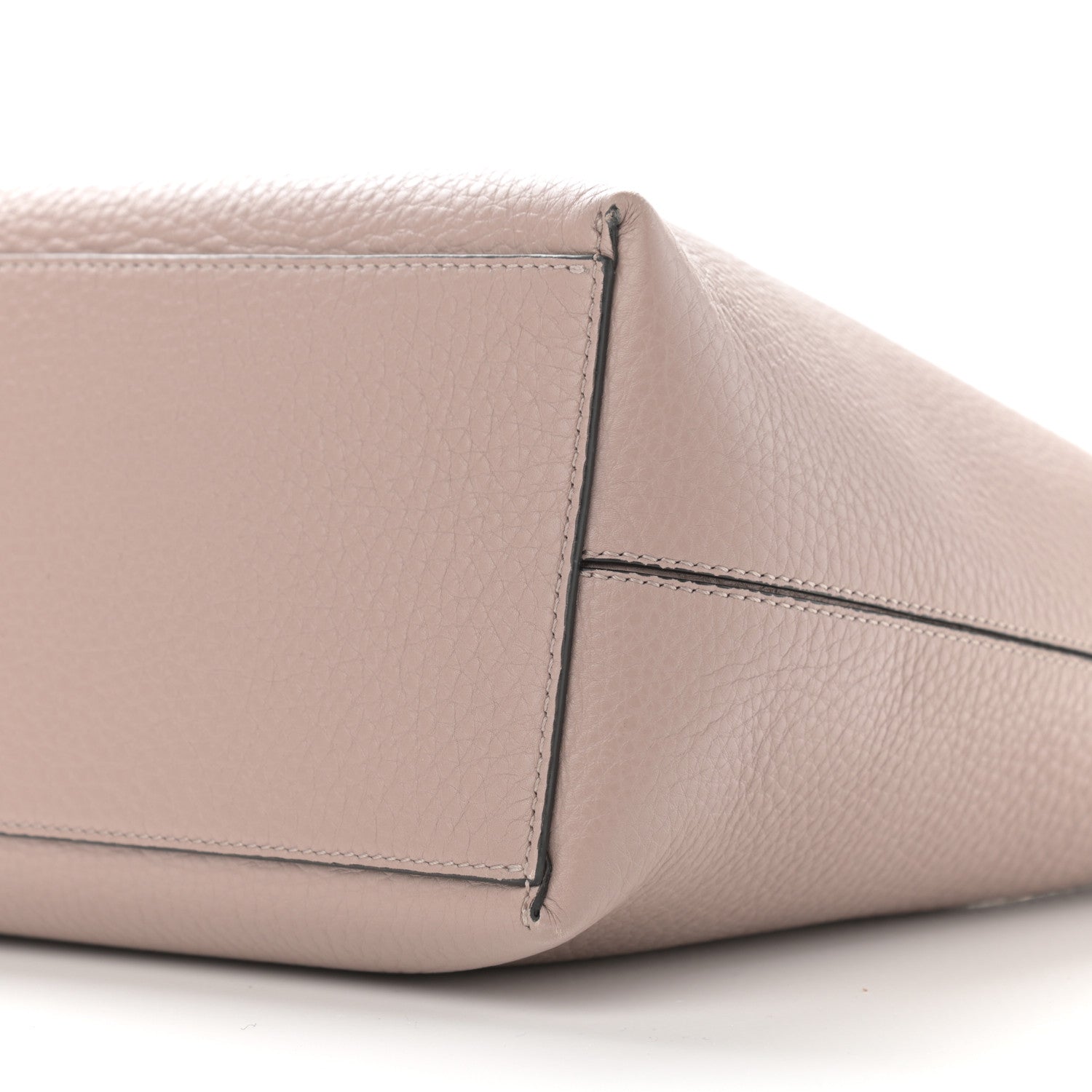 Valentino Garavani Grained Calfskin Rockstud Shoulder Tote Poudre 9 of 9