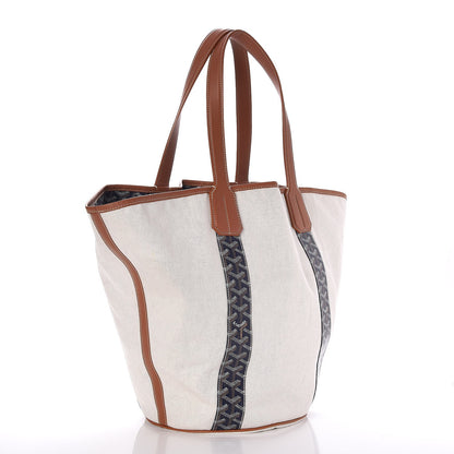 Goyard Goyardine Reversible Belharra Navy Gold 9 of 10