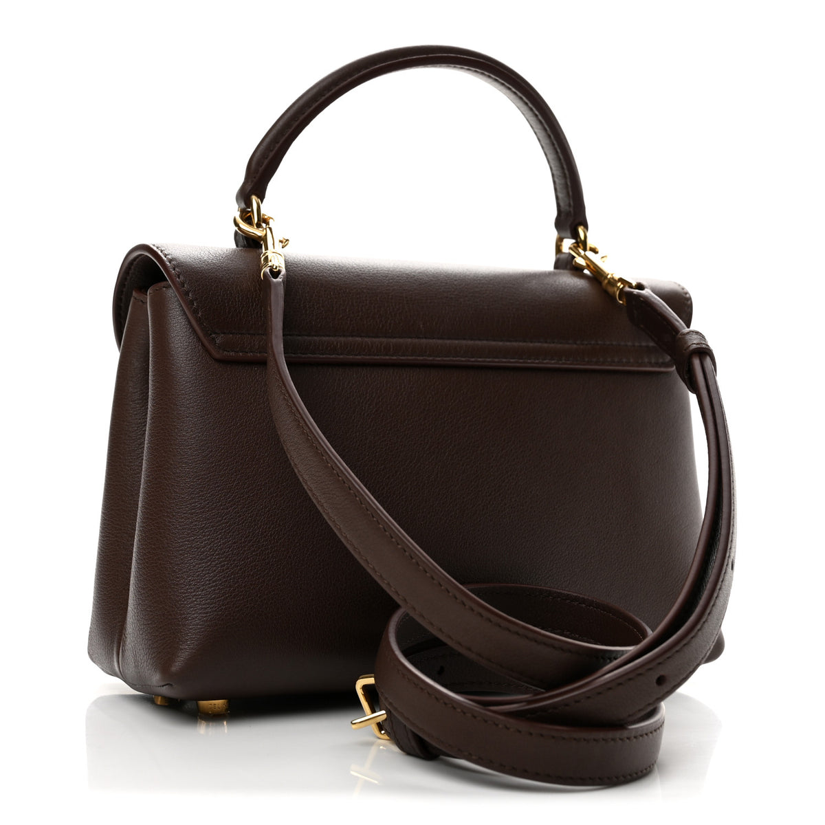 Supple Grained Calfskin Teen Nino Chestnut
