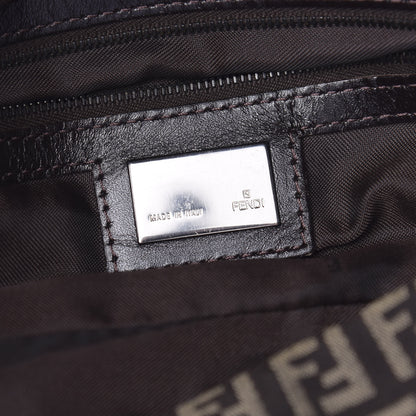 Fendi Zucchino Vitello Baguette Testa di Moro Beige 6 of 11