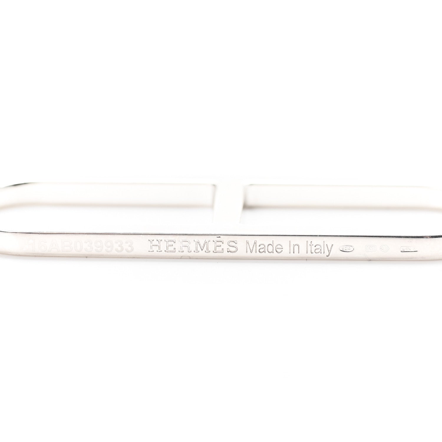 Hermes Sterling Silver Ever Chaine d'Ancre Long Necklace 120 4 of 4