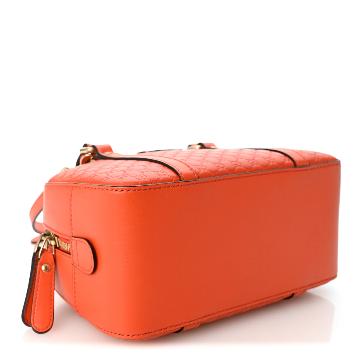 Soft Microguccissima Small Crossbody Bag Sun Orange