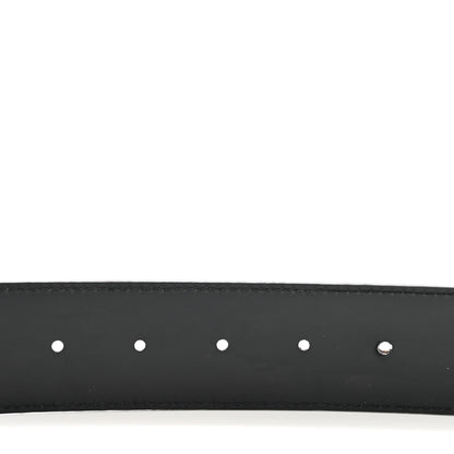 Louis Vuitton Calfskin 40mm LV Imprint Reversible Belt 90 36 Black 5 of 5