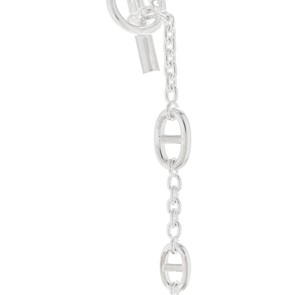 Hermes Sterling Silver Farandole Necklace 80 5 of 6