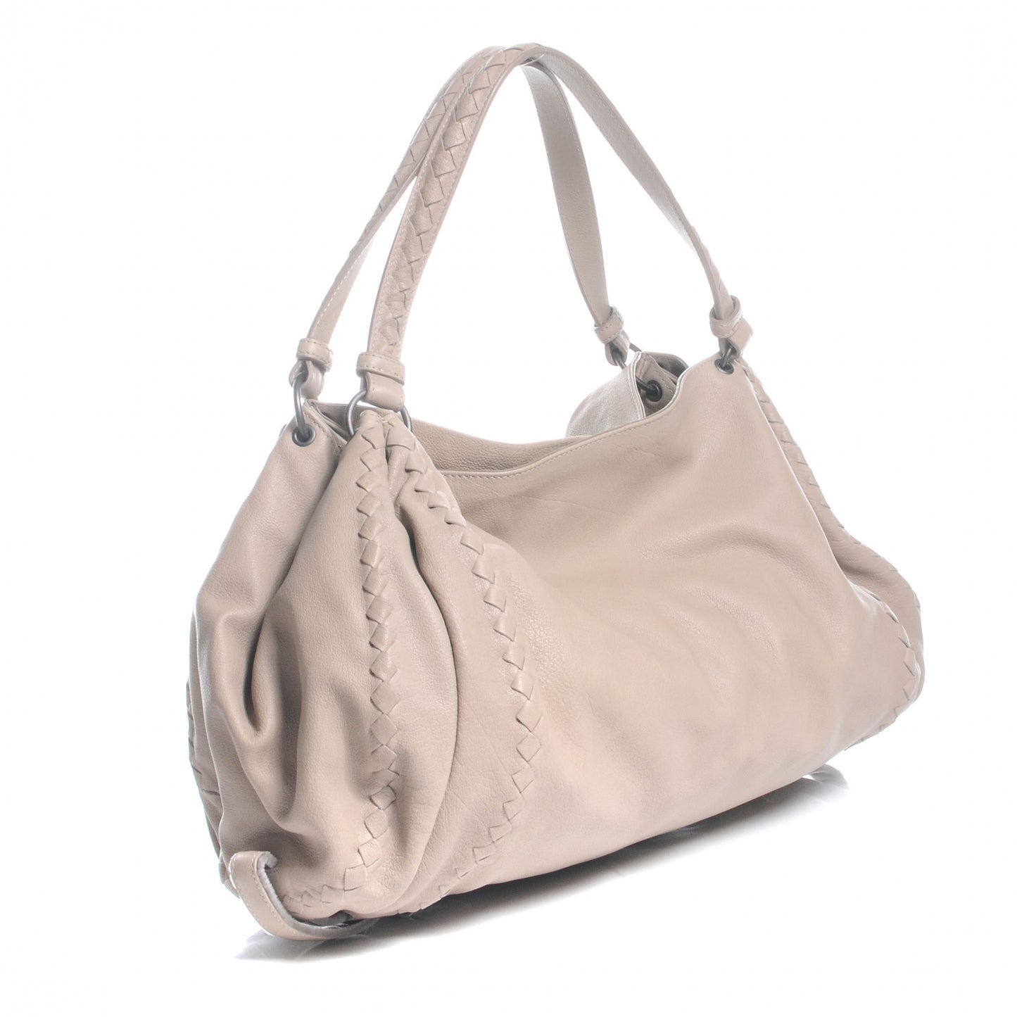 Buffalo Leather Shoulder Bag Stone
