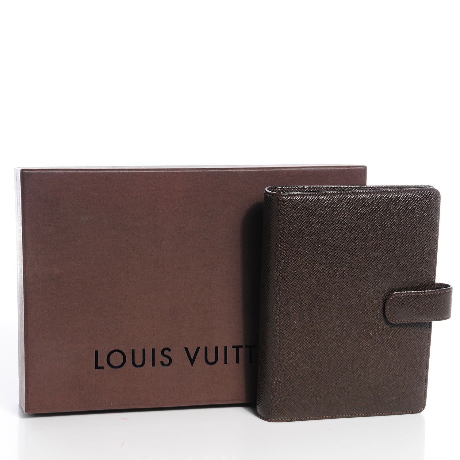 Louis Vuitton Taiga Medium Ring Agenda Grizzli 5 of 8