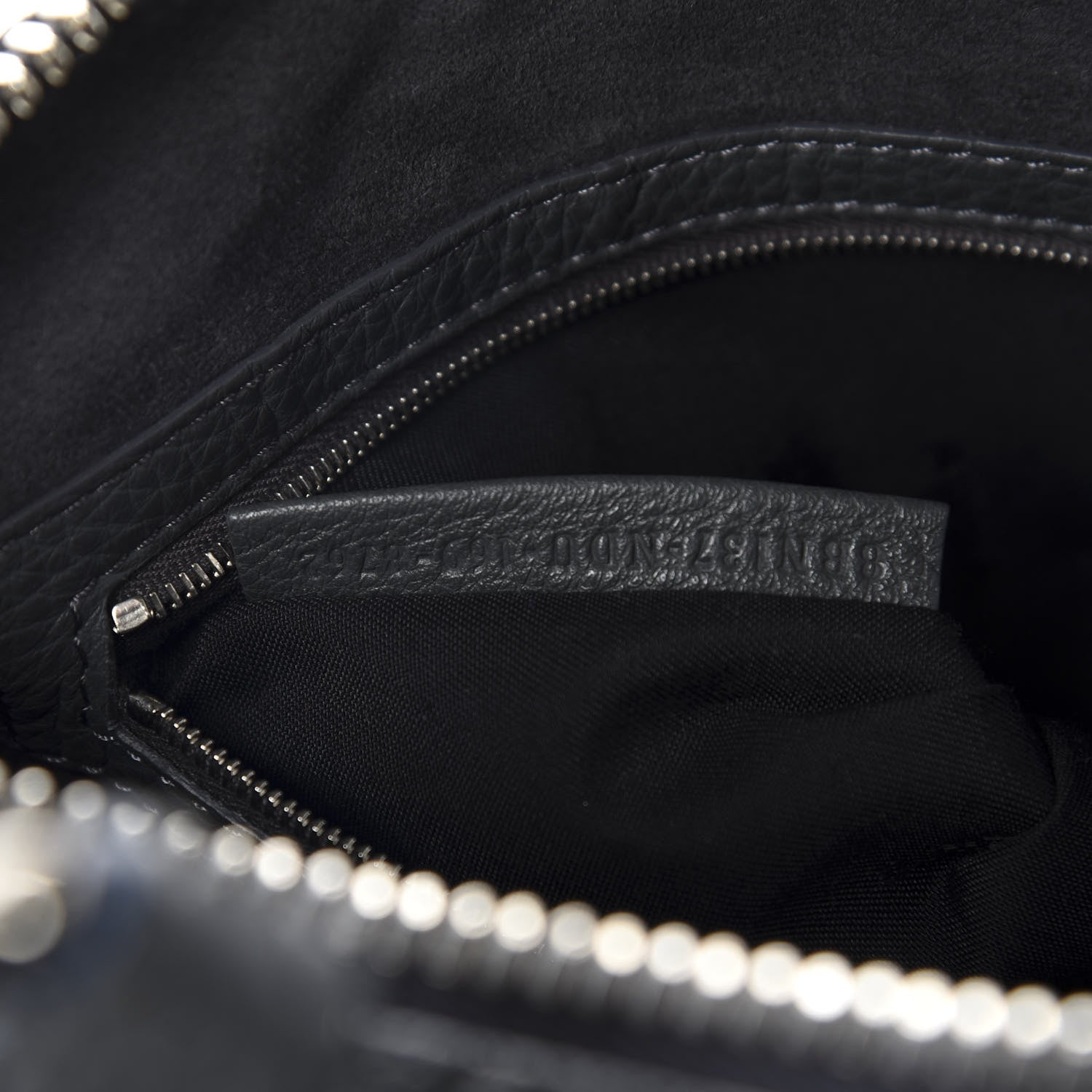 Fendi Cuoio Romano Selleria Lei Boston Tote Asfalto 12 of 13