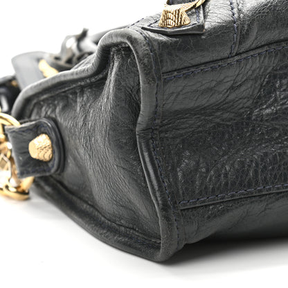 Balenciaga Agneau Giant 12 Gold Hardware Mini City Anthracite 9 of 10