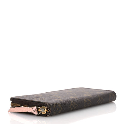 Louis Vuitton Monogram Clemence Wallet Rose Ballerine 4 of 17