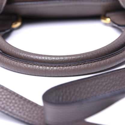 Prada Vitello Daino Shopping Satchel Argilla 13 of 14
