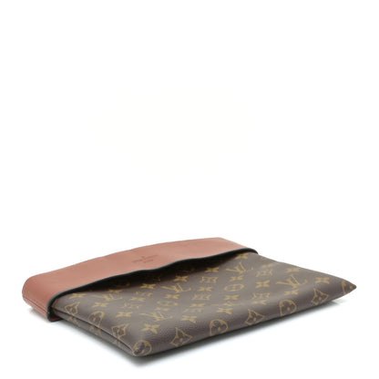 Louis Vuitton Monogram Tuileries Pochette Caramel 3 of 11
