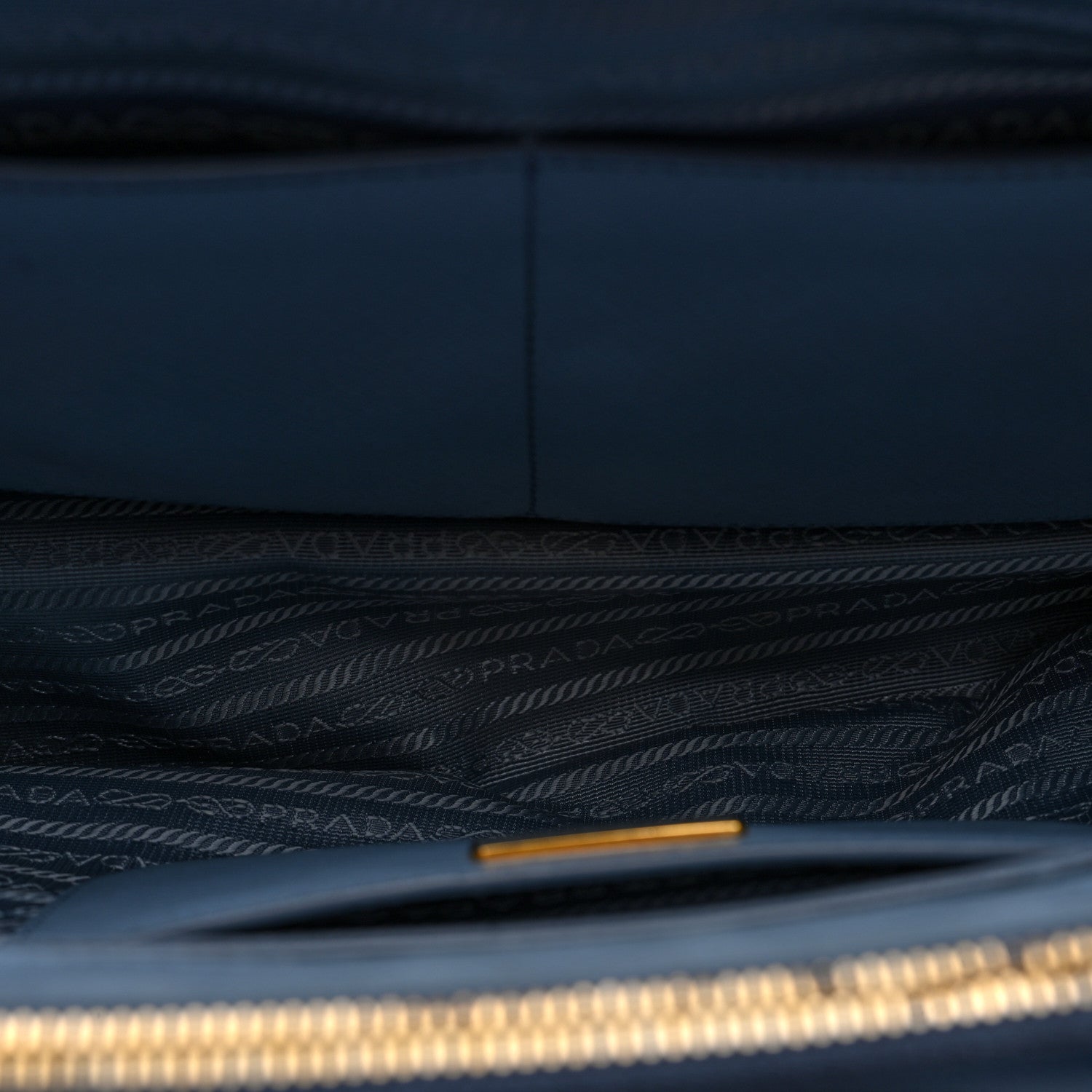 Prada Saffiano Medium Galleria Double Zip Tote Aviazione 5 of 9