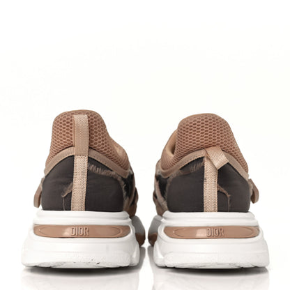 Christian Dior Technical Fabric Nylon Camouflage Womens D-Wander Sneakers 37 Nude 5 of 9
