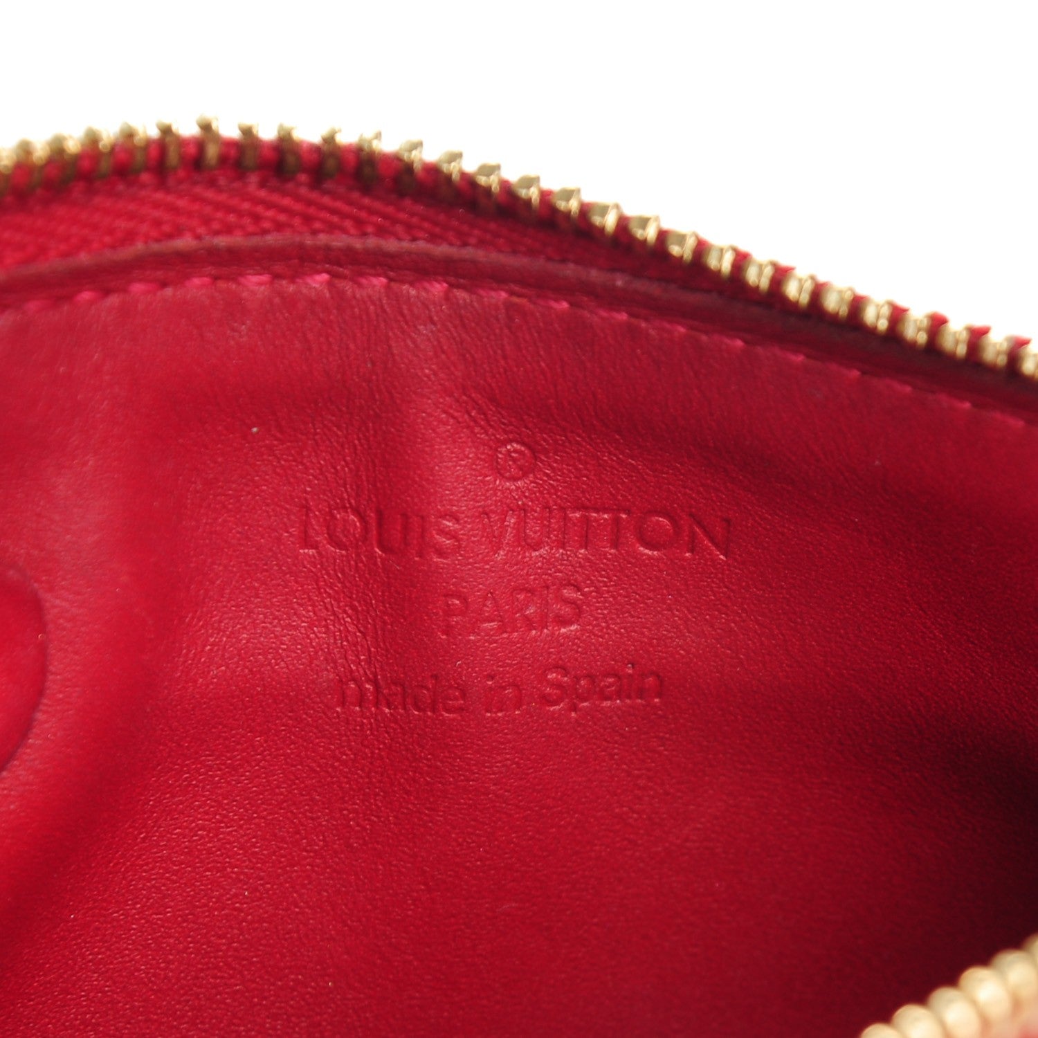Louis Vuitton Vernis Key Pouch Pomme D'Amour 6 of 8