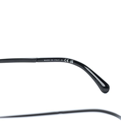 Chanel Acetate Butterfly Winter Pearl Sunglasses 5339-H Black 6 of 7