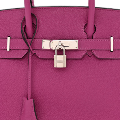 Hermes Togo Birkin 30 Rose Pourpre 8 of 11