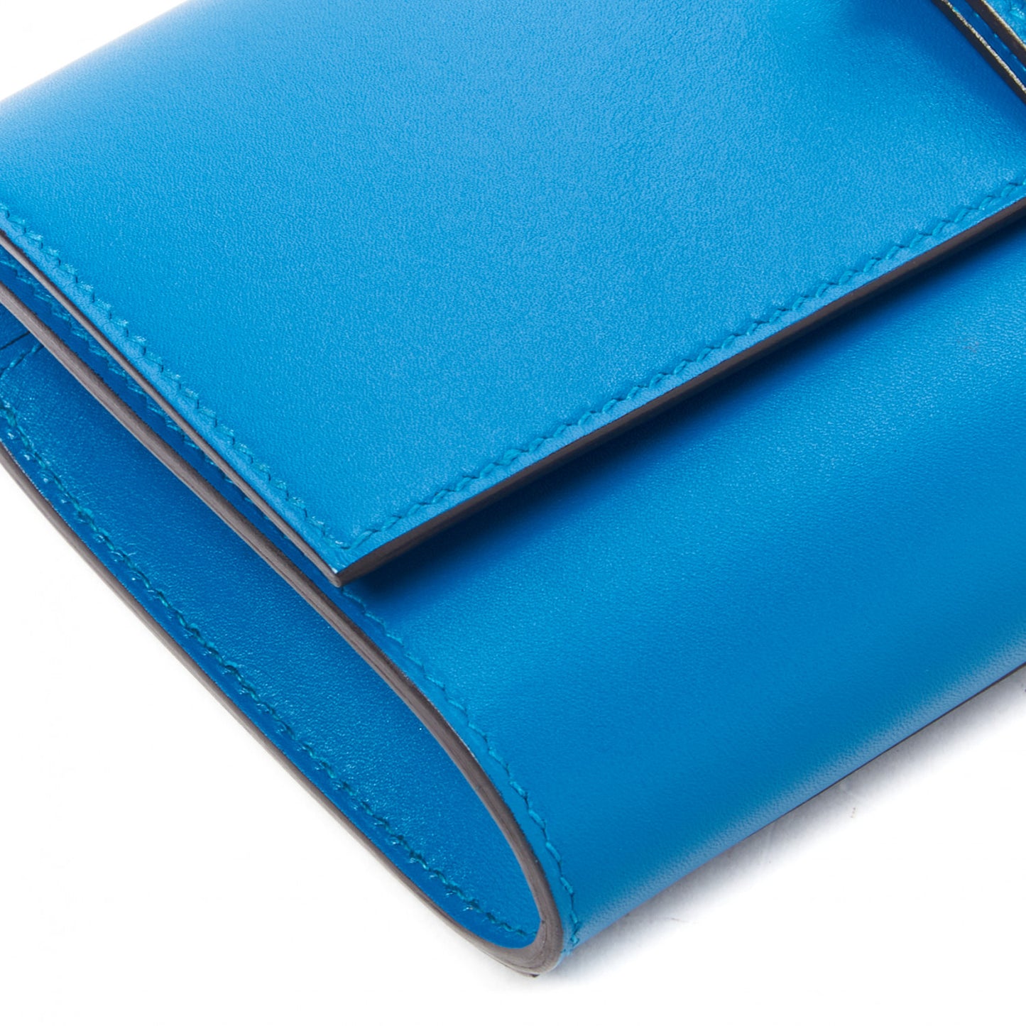 Tadelakt Medor 23 Clutch Bleu Izmir