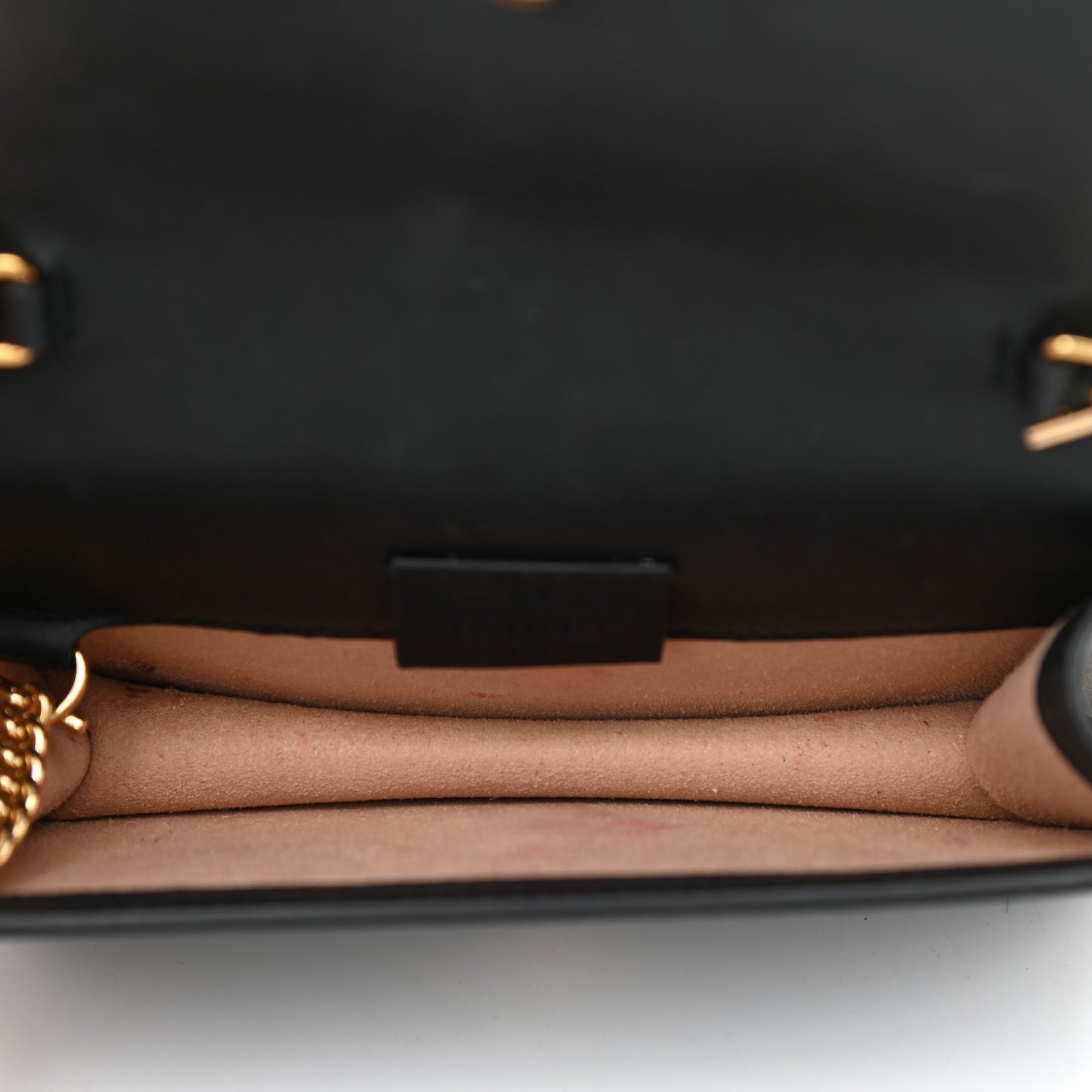 Calfskin Super Mini Sylvie Chain Shoulder Bag Black