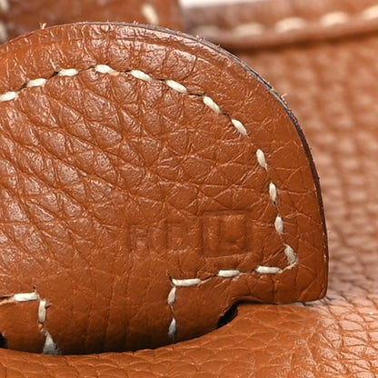 Hermes Taurillon Clemence Evelyne II PM Gold 7 of 10