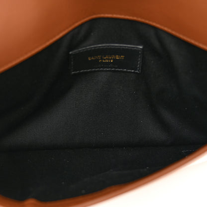 Saint Laurent Canvas Uptown Pouch Natural Beige Brick 5 of 6