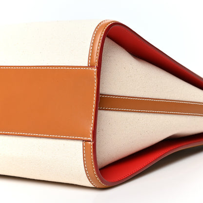 Alexander McQueen Canvas The Tall Story Shoulder Bag Natural Tan 9 of 10