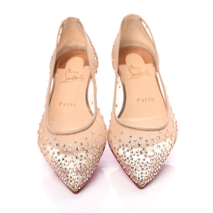 Christian Louboutin Crystal Strass Follies Flats 36 Crystal 5 of 10