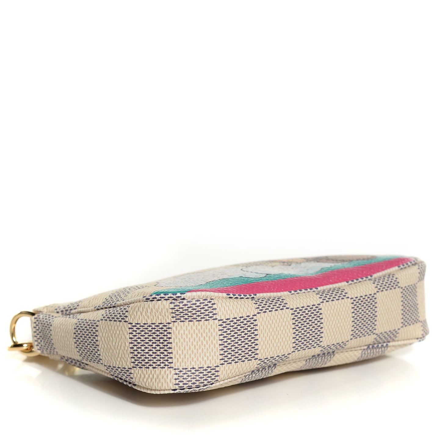 Damier Azur 2015 Christmas Animation Mini Pochette Accessories