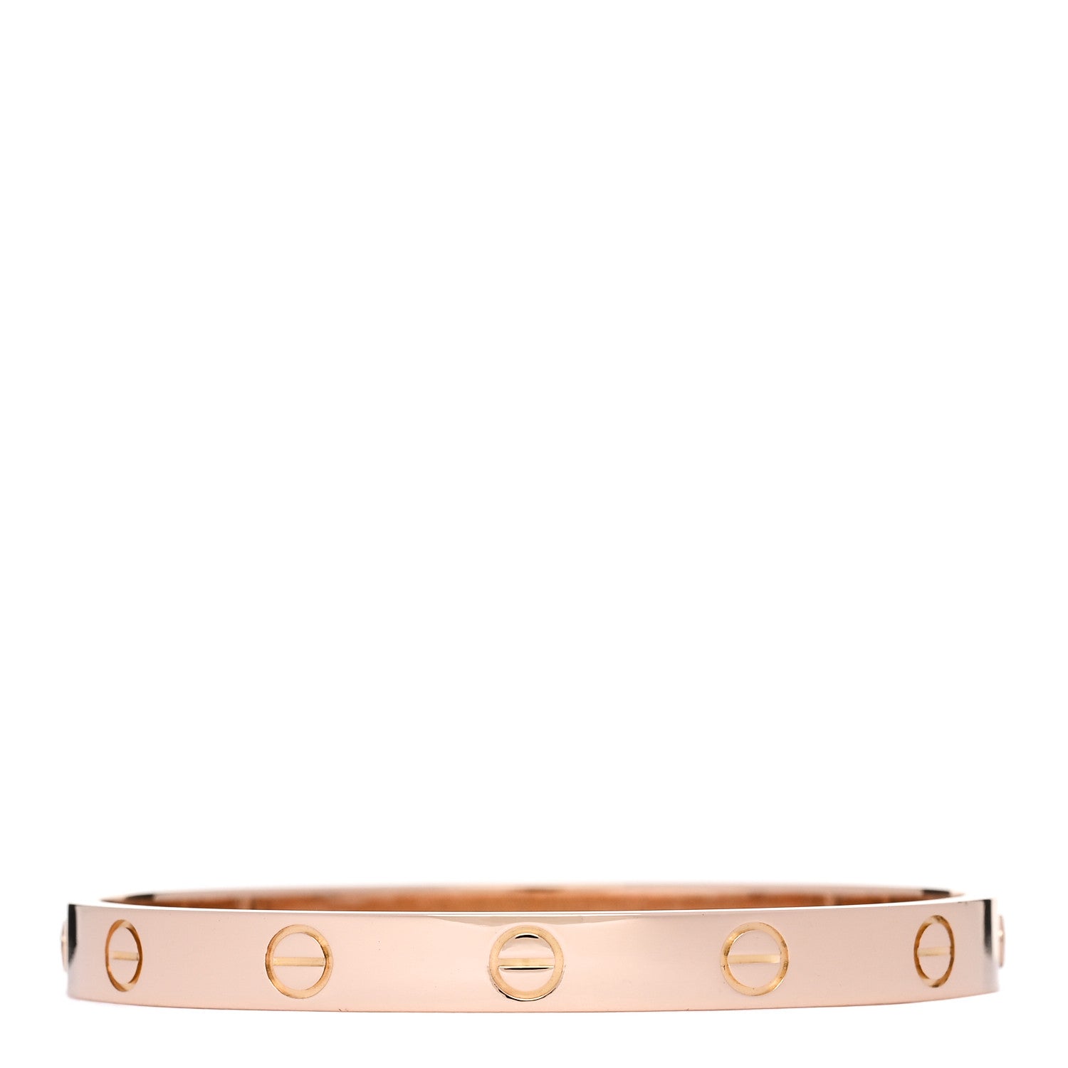 Cartier 18K Pink Gold LOVE Bracelet 16 2 of 9