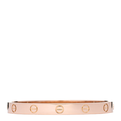 Cartier 18K Pink Gold LOVE Bracelet 16 2 of 9