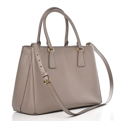 Prada Saffiano Lux Medium Tote Argilla 3 of 8