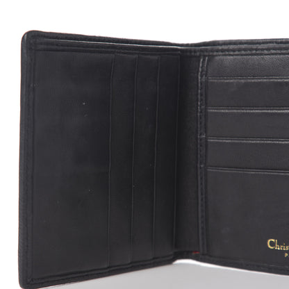 Christian Dior Lambskin Cannage Wallet Black 7 of 7