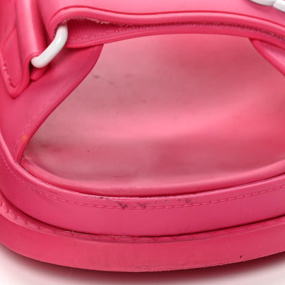 Chanel Rubber CC Dad Sandals 39 Pink 7 of 10