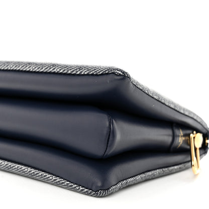 Louis Vuitton Lambskin Printed Monoglam Coussin PM Blue 9 of 11