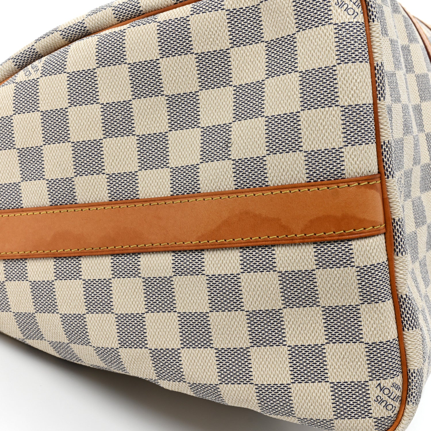 Louis Vuitton Damier Azur Keepall Bandouliere 45 21 of 22