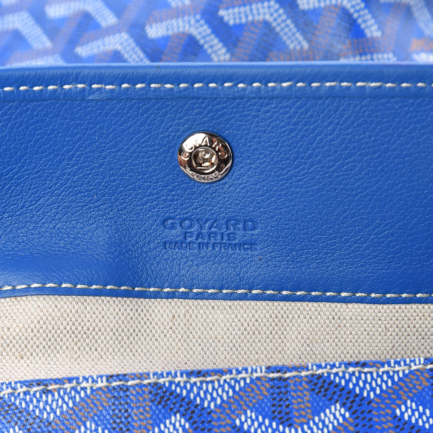 Goyard Goyardine Saint Louis PM Sky Blue 6 of 9