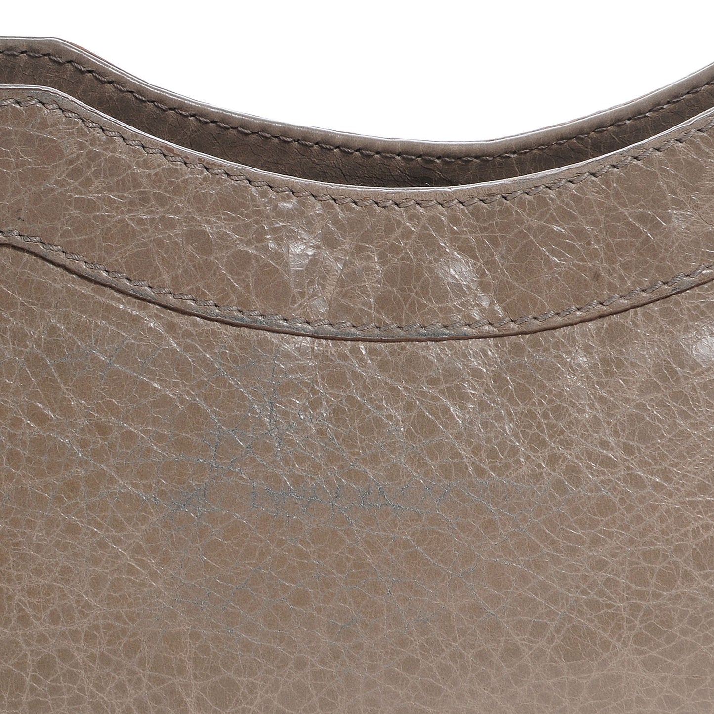 Agneau Giant 12 Rose Gold Hardware Hip Papyrus