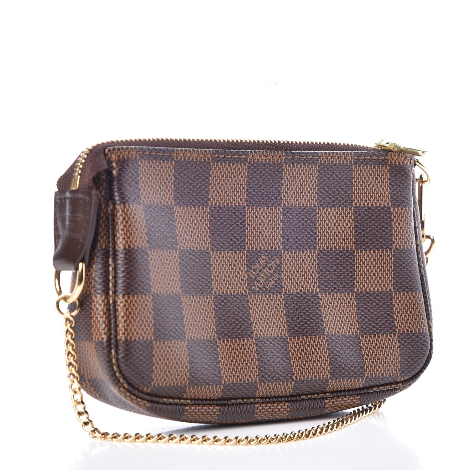 Louis Vuitton Damier Ebene Mini Pochette Accessories 3 of 8