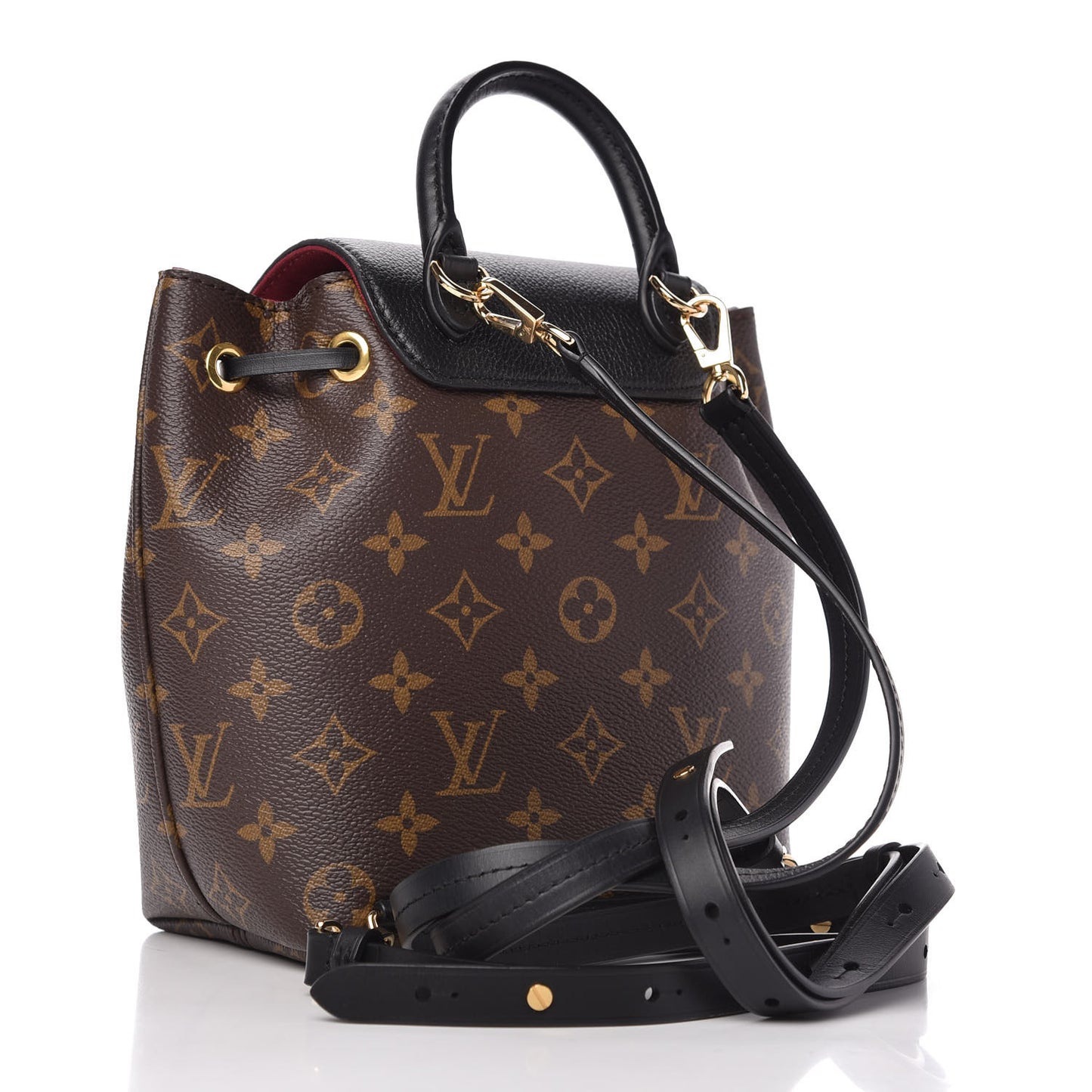 Monogram BB Montsouris NM Backpack Black