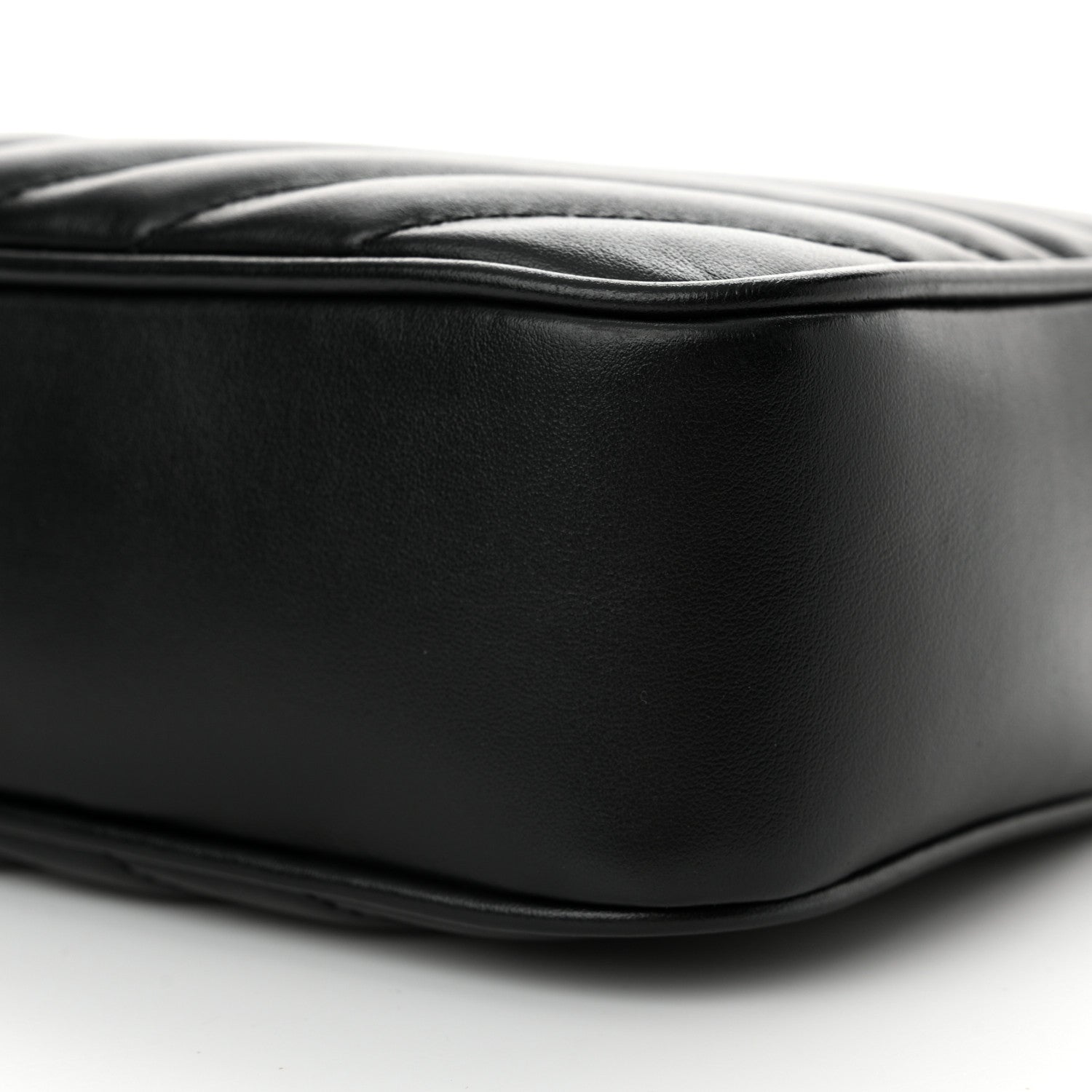 Saint Laurent Calfskin Matelasse Monogram Lou Camera Bag Black 9 of 10