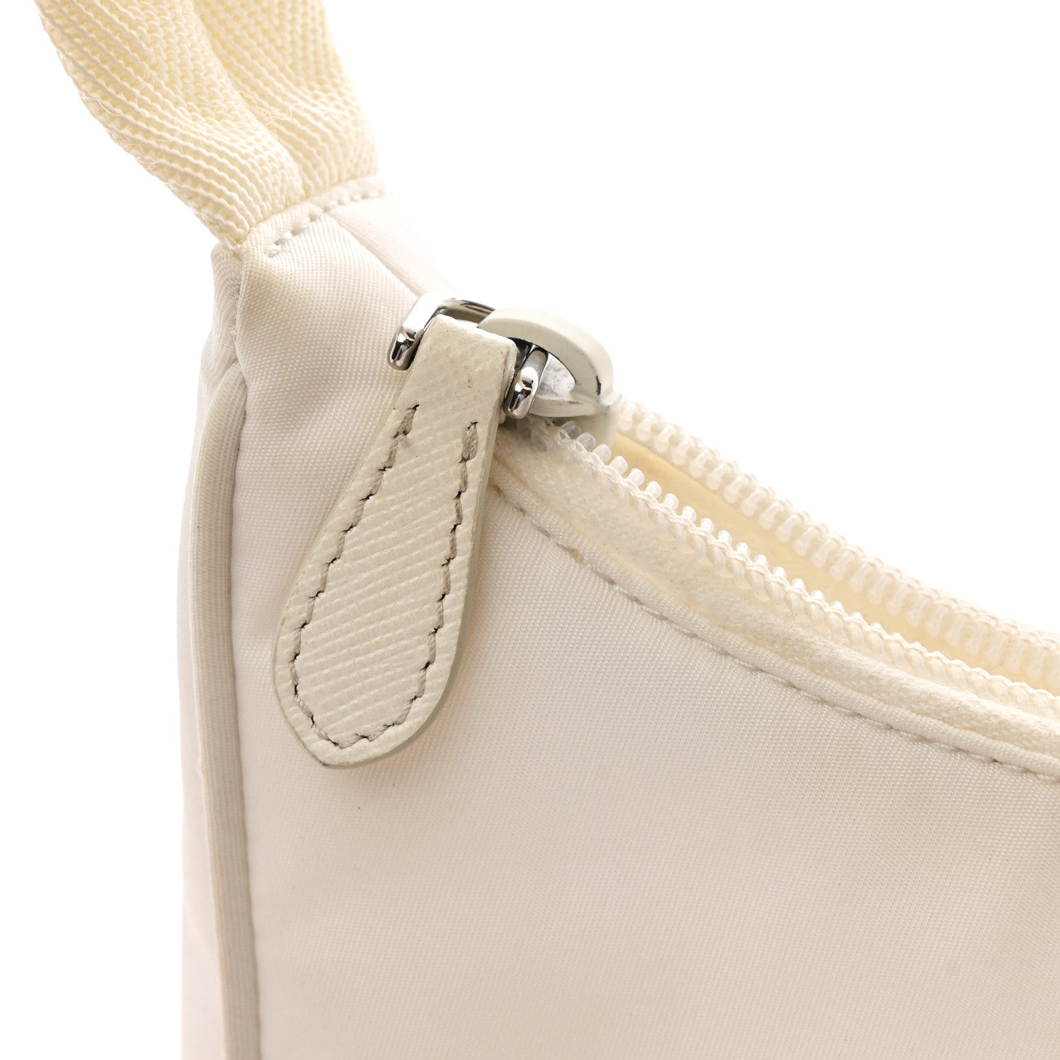 Prada Tessuto Nylon Mini Re-Edition 2000 Bag White 13 of 13