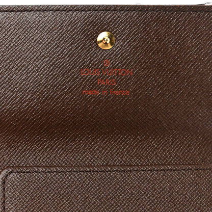 Louis Vuitton Damier Ebene Elise Wallet 7 of 13