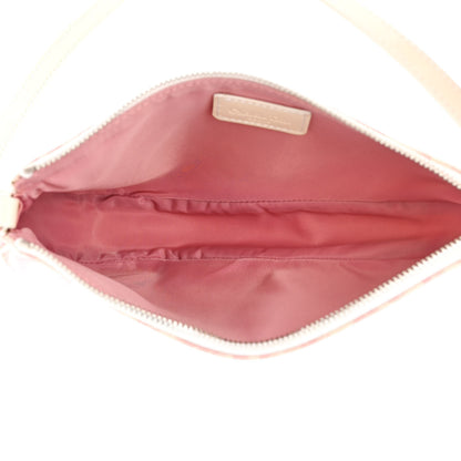 Christian Dior Monogram Mini Saddle Pochette Pink 5 of 11